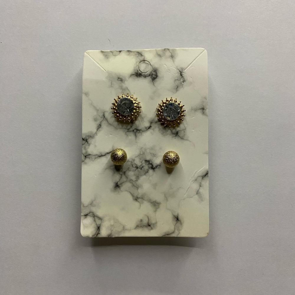 NEW 🔸 two pairs of earrings